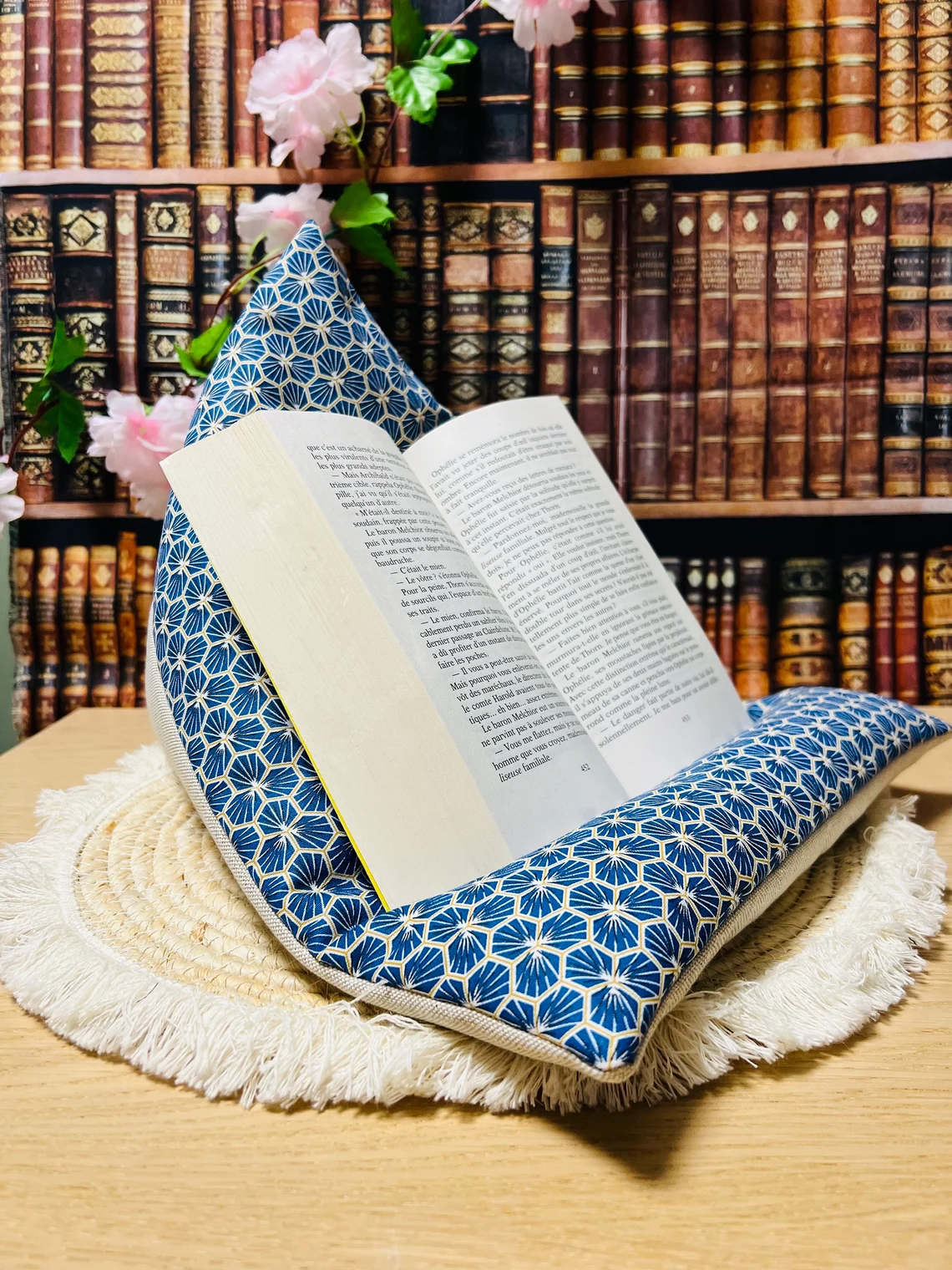 coussin de lecture